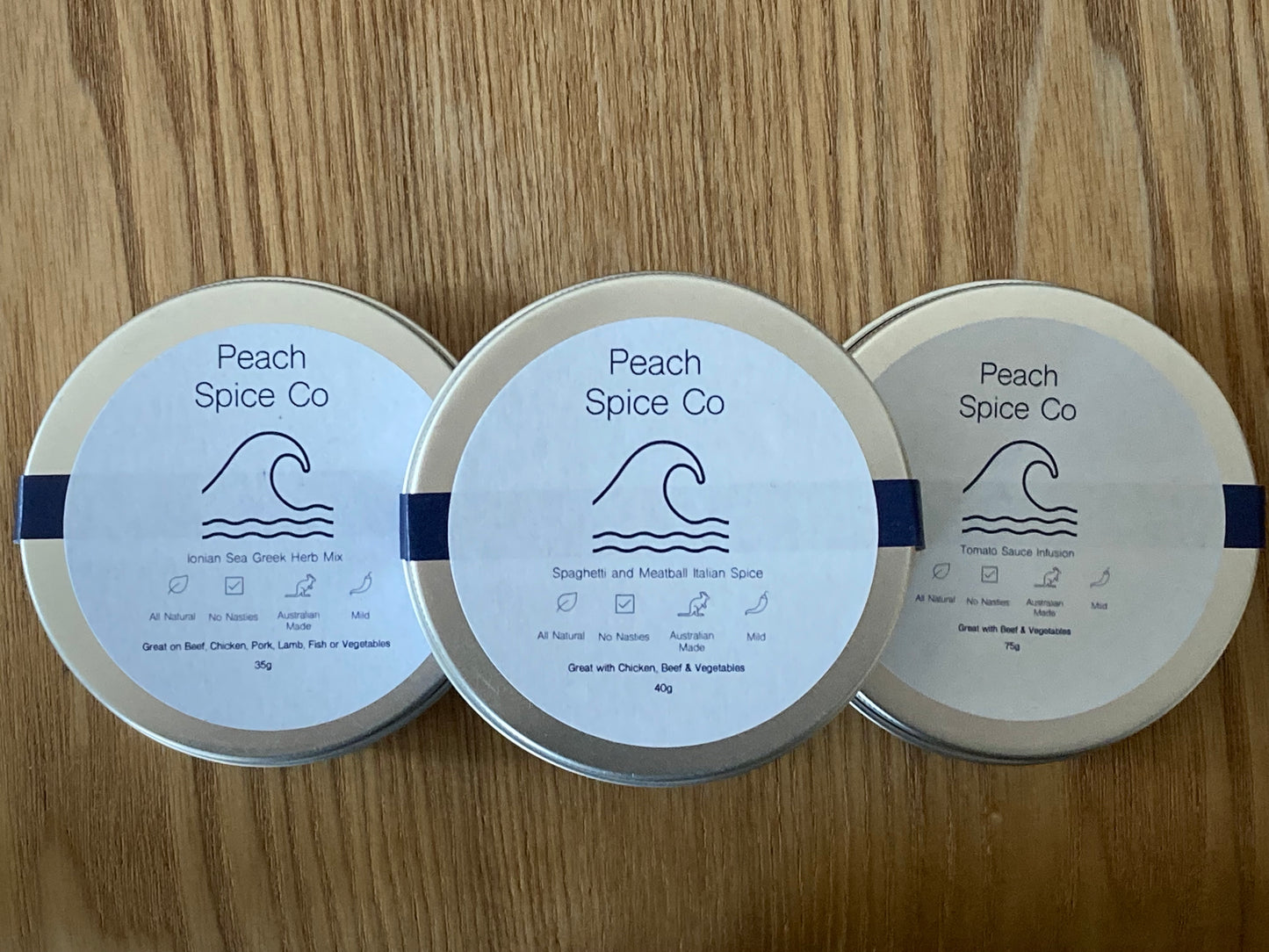 Set of Three Mediterranean Blends